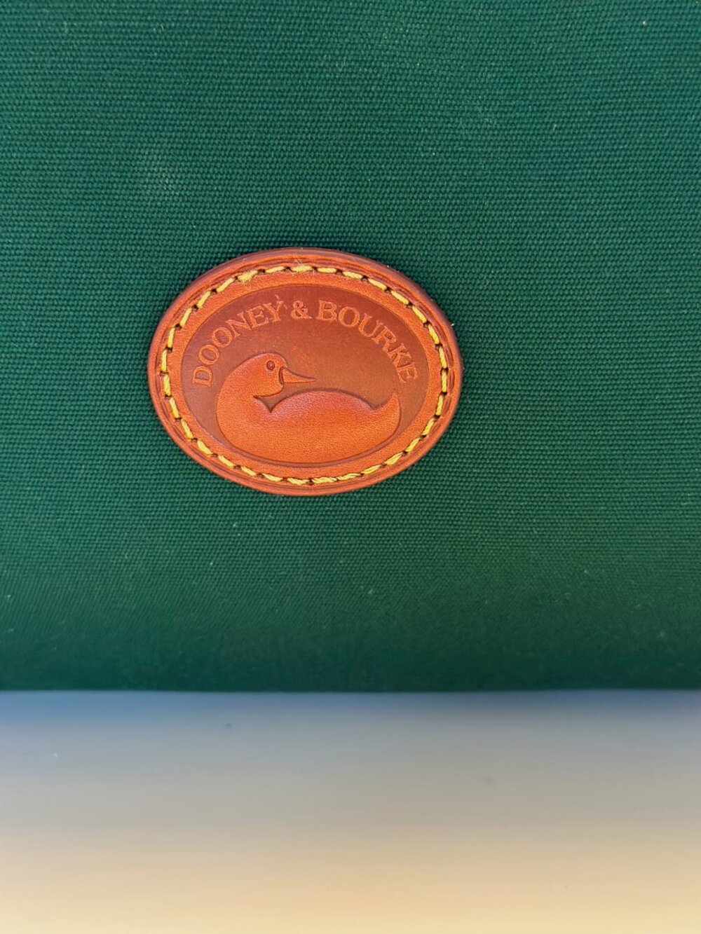 Dooney & Bourke Gym Travel Duffel Bag in Hunter Green, NEW WITH TAGS - Picture 3 of 10